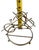 Mid 20th Century Brass Dollar Sign Bill and Pen Holder Desk Accessory Mid-Century For Sale - Image 5 of 5