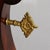 Brown Empire Lyre Pendulum in Mahogany and Gilded Bronze For Sale - Image 8 of 18