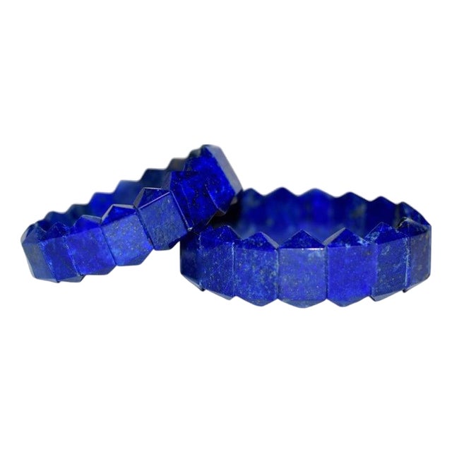 Set Natural Fine Lapis Bracelets Aaaa Grade For Sale