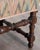 Mid 20th Century Mid 20th Century Pair of Louis XIII Style Oak Armchairs with Upholstered Backs and Seats For Sale - Image 5 of 11