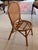 Brown Vintage Bamboo and Rattan Dining Set-6 Chairs For Sale - Image 8 of 12