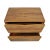 Salvaged Teak Modern Bedside Table / Nightstand For Sale In Los Angeles - Image 6 of 10