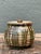 Green Vintage Textured Pottery Lidded Jar For Sale - Image 8 of 12