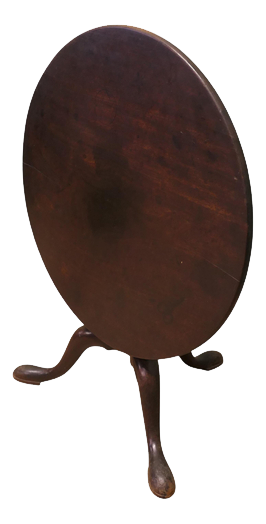 Antique Georgian Tilt Top Table in Mahogany, 1800