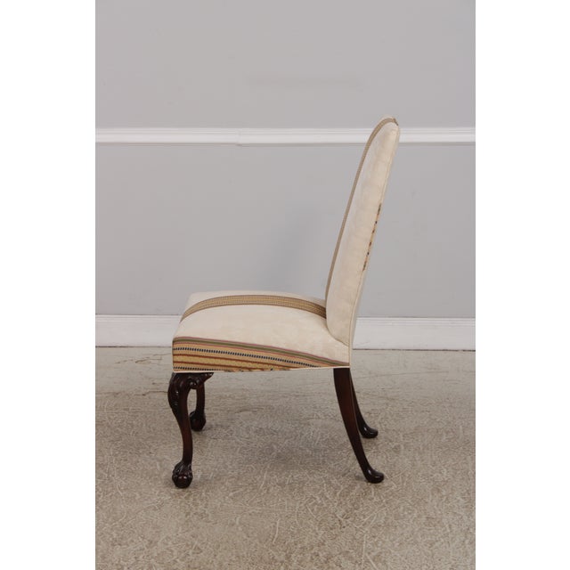Set of 8 Smith & Watson Mahogany Dining Chairs For Sale In Philadelphia - Image 6 of 18