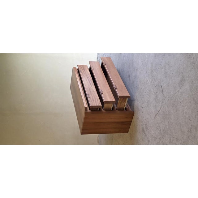 Elm Chest of Drawers by Luigi Gorgoni, 1970s For Sale - Image 3 of 14