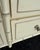 Cream Faux Bamboo Niner With Mirror For Sale - Image 8 of 10