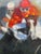 At the Finish Expressionism Oil Painting For Sale - Image 4 of 6