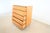 Wood Heywood-Wakefield Mid-Century Modern Sculpted Birch 5-Drawer Highboy Dresser | Newly Refinished For Sale - Image 7 of 15
