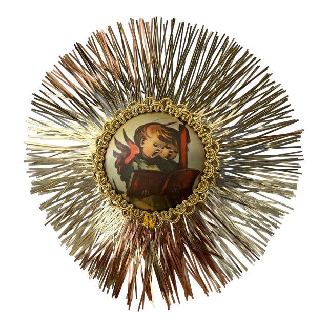 Vintage Hummel Blown Glass Christmas Tree Topper For Sale