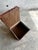 Vintage Patchwork Brown Leather Ottoman with Storage, 1970s For Sale - Image 9 of 10