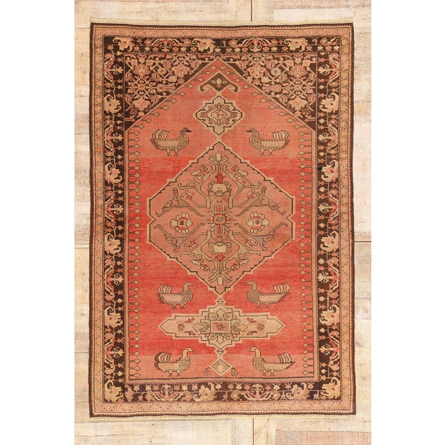 Antique Caucasian Karabakh Rug, 04'02 X 06'01 For Sale - Image 10 of 10