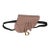Pink Calfskin Saddle Belt Pouch For Sale