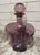 This is a GORGEOUS Vidrios San Miguel Spain Recycled Amethyst Art Glass 10"x14" Decanter. Purchased from a collector....