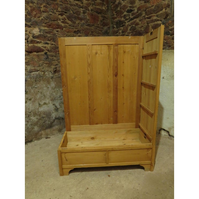 Antique Pine Knockdown Wardrobe, 1890s For Sale - Image 5 of 18