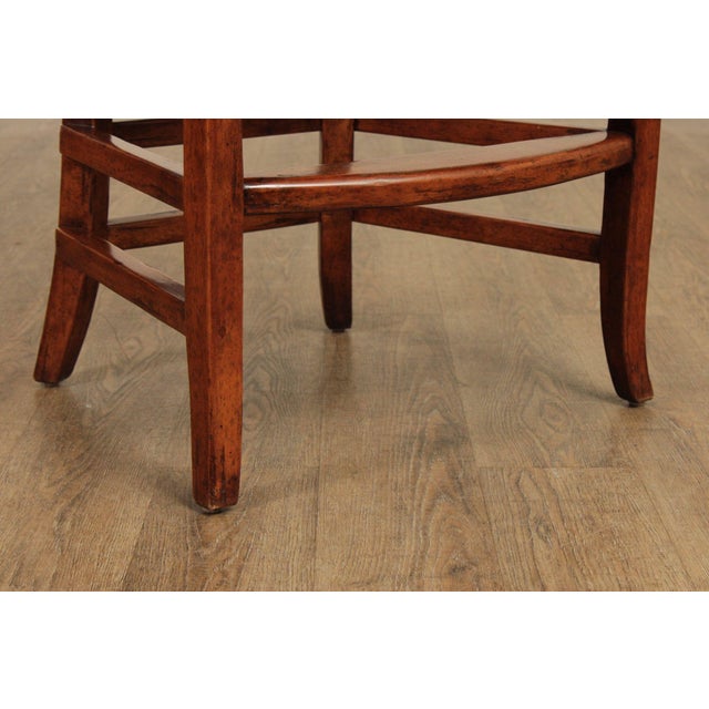 Bausman & Co. Rustic Style Pair of Swivel Barstools For Sale - Image 12 of 12