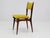 Santos Rosewood and Lemon Yellow Velvet Chairs by Carlo De Carli, Italy, 1950s, Set of 2, in Very Good conditions....