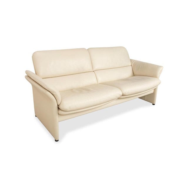 Modern Chalet Two-Seater Sofa in Leather from Erpo For Sale - Image 3 of 16