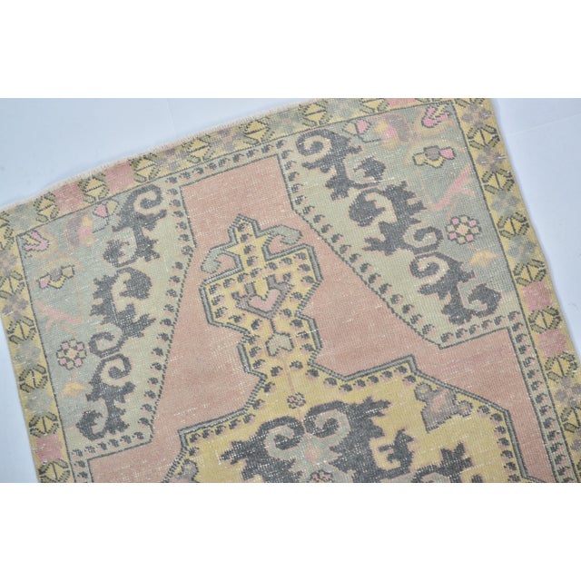 Textile Vintage Handknotted Floor Rug For Sale - Image 7 of 10