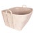 Artifacts Saboga Home Everything Basket with Hoop Handles in White Wash - 25" For Sale - Image 10 of 13
