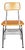 Kem Weber for Heywood Wakefield's Trimline Group Maple Desk Chair c.1950 For Sale