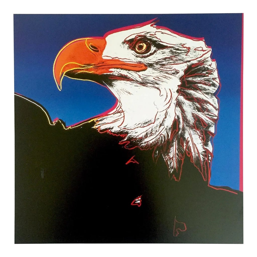 Andy Warhol Estate Vintage 1992 Endangered Species Lithograph
