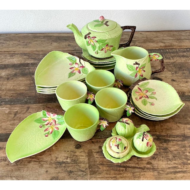 Vintage English Carlton Ware Luncheon China - Set of 20 For Sale - Image 4 of 12