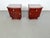 Art Deco Bedside Tables in Wood with Glass Tops, 1930s, Set of 2 For Sale - Image 9 of 12