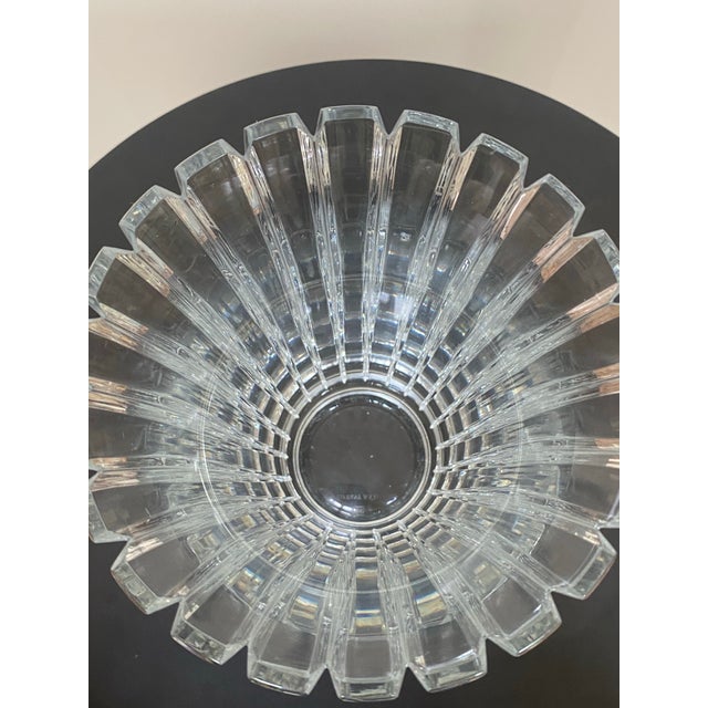 Late 20th Century Tiffany & Co Cut Crystal Vase For Sale - Image 10 of 12