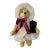 Vintage 1996 Mohair Hermann-Coburg Annual Christmas Bear - Limited Edition German Mohair Teddy Bear With Growler, Tags Included Excellent Condition For Sale