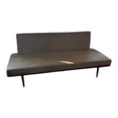 Minerva Daybed in Teak and Alcantara by Peter Hvidt, 1950s For Sale