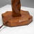 Sculptural Hand-Carved Wood Table Lamp, France, 1940s For Sale - Image 6 of 9