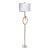 Jamie Young Knot Floor Lamp in Corn Rope For Sale