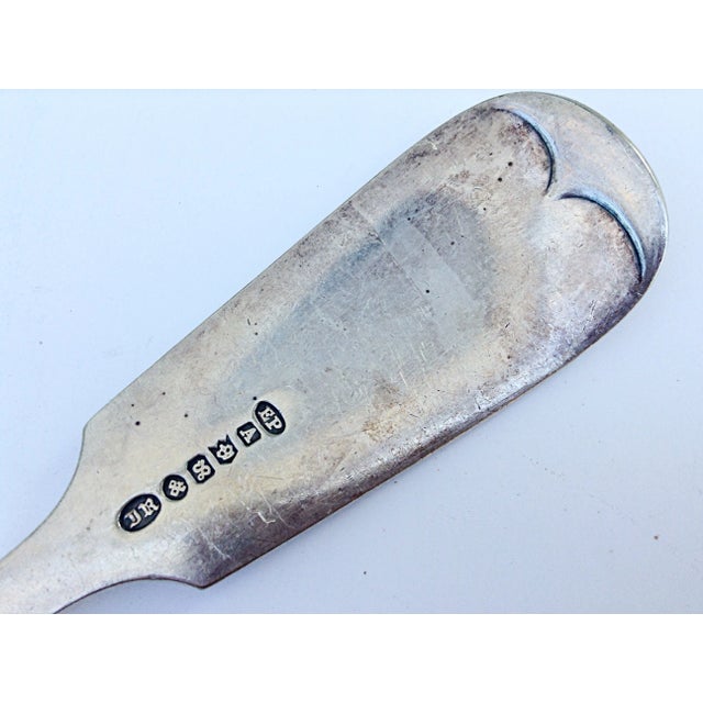 English 1940s English Silver-Plate Ladle For Sale - Image 3 of 4