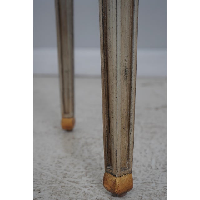 Maitland Smith Italian Neoclassical Console Table For Sale - Image 9 of 14