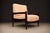 Wood Brazilian Mid-Century Armchair in Wood & Beige Chenille Upholstery, Michel Arnoult, C. 1960s For Sale - Image 7 of 15