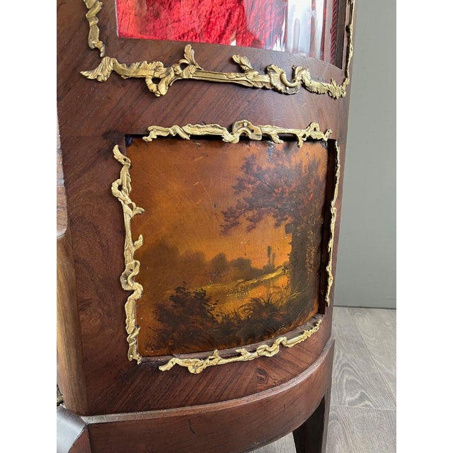 19th Century Louis XV Style Display Cabinet For Sale - Image 10 of 13
