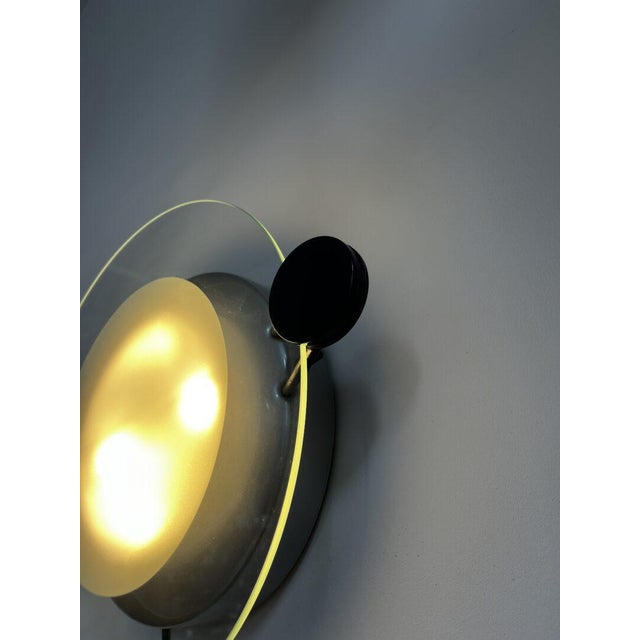 Metal Cyclos Wall Lamp by Michele De Lucchi for Artemide For Sale - Image 7 of 12
