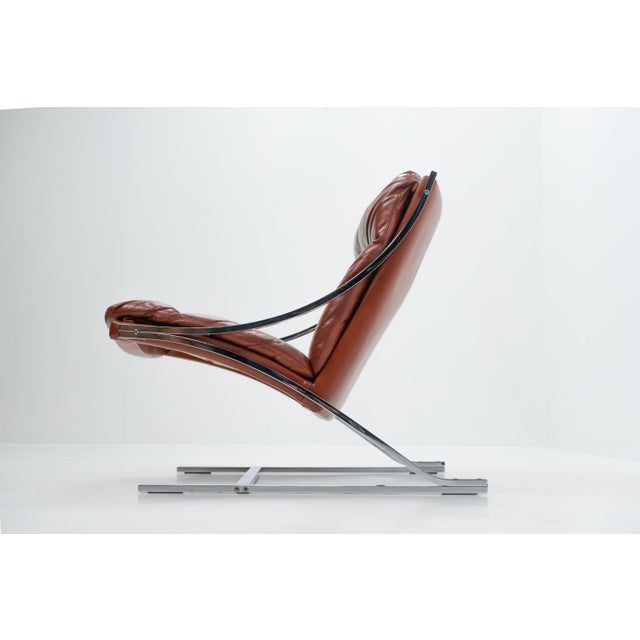 Zeta Armchair by Paul Tuttle for Strässle International, Switzerland, 1970s For Sale - Image 6 of 16