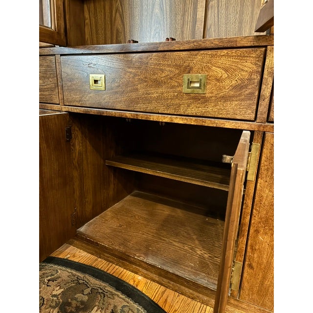 Mid 20th Century Mid 20th Century China Cabinet With Storage For Sale - Image 5 of 9