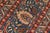 1990s Art Nouveau Pak-Persian Blue/Red Wool Rug - 10'0'' X 13'10'' For Sale - Image 5 of 8