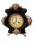 19th Century French Black Gilded Clock For Sale - Image 9 of 9