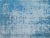 Blue and Ivory Antique Oushak Rug Overdyed with Classical Design/Composition. Keivan Woven Arts / rug G-0403, country of...