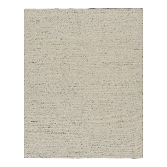 Rug & Kilim’s Contemporary Textural Rug in Tones of Beige-Brown - 12x16 For Sale