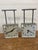 1920s Vintage Double Sided Square Trainstation Clocks from Pragotron For Sale - Image 5 of 7