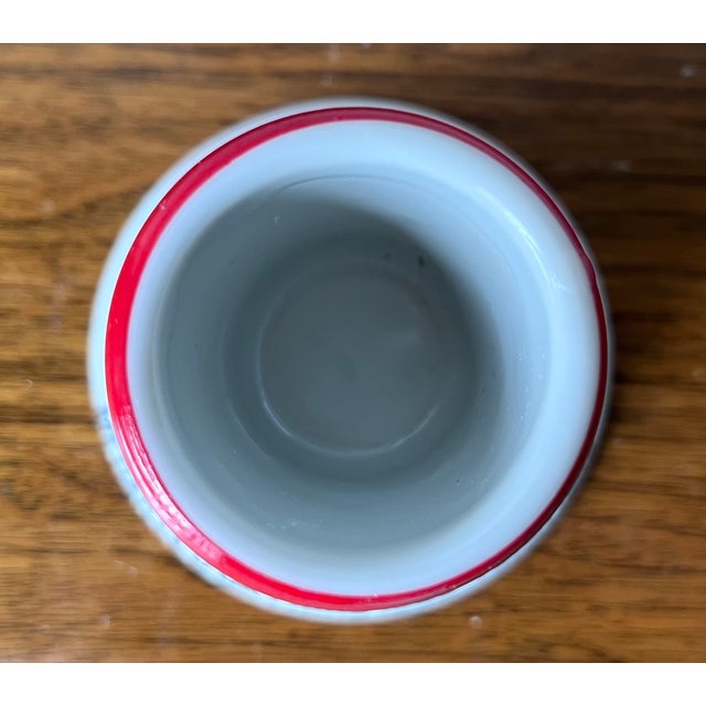 Vintage 'Cassis Quenot' French Porcelain Match Striker For Sale In New York - Image 6 of 7