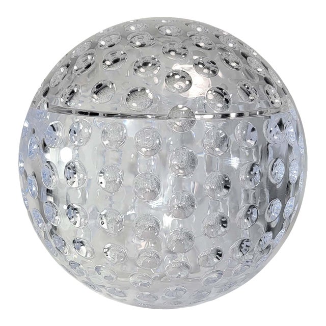 Mid 20th Century Grainware Lucite Golfball Ice Bucket Chairish