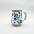 Ceramic Handmade Ceramic Floral Tankard – Hand-Painted Red & Blue Tulips – Decorative Cup & Desk Organizer For Sale - Image 7 of 9