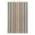 Dash & Albert by Annie Selke Blue Heron Stripe Indoor/Outdoor Rug, 7' 6" x 9' 6" For Sale