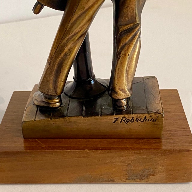 Bronze 1969 Charger Award for Leadership in Life". Trophy by Ferdinand G. Rebechini For Sale - Image 11 of 12